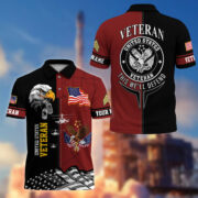 Premium Custom US Military Polo Shirt BPVC170411, Gifts For US Veterans, For Active Duty, For US Soldier - Image 37