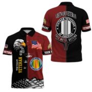 Premium Custom US Military Polo Shirt BPVC170411, Gifts For US Veterans, For Active Duty, For US Soldier - Image 40