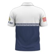 Vietnam Veteran Custom Polo Shirt VPVC216906, Gifts For Vietnam Veteran, Best Gifts On Father's Day, Armed Forces Day, Independence Day, Veterans Day. - Image 2