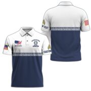 Vietnam Veteran Custom Polo Shirt VPVC216906, Gifts For Vietnam Veteran, Best Gifts On Father's Day, Armed Forces Day, Independence Day, Veterans Day. - Image 3