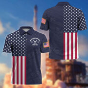 USAF Custom Polo Shirt VPVC217804, Gifts For Air Force Veteran, Best Gifts On Father's Day, Armed Forces Day, Independence Day, Veterans Day. - Image 3