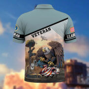 Premium US Veterans Polo Shirt BPHN100412, Gifts For US Veterans, Gifts On Memorial Day, Father's Day, Armed Forces Day, Veterans Day. - Image 24
