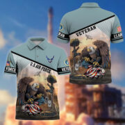 Premium US Veterans Polo Shirt BPHN100412, Gifts For US Veterans, Gifts On Memorial Day, Father's Day, Armed Forces Day, Veterans Day. - Image 25