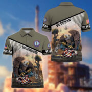 Premium US Veterans Polo Shirt BPHN100412, Gifts For US Veterans, Gifts On Memorial Day, Father's Day, Armed Forces Day, Veterans Day. - Image 10