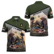 Premium US Veterans Polo Shirt BPHN100412, Gifts For US Veterans, Gifts On Memorial Day, Father's Day, Armed Forces Day, Veterans Day. - Image 7