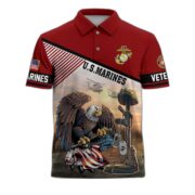 Premium US Veterans Polo Shirt BPHN100412, Gifts For US Veterans, Gifts On Memorial Day, Father's Day, Armed Forces Day, Veterans Day. - Image 17