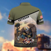 Premium US Veterans Polo Shirt BPHN100412, Gifts For US Veterans, Gifts On Memorial Day, Father's Day, Armed Forces Day, Veterans Day. - Image 21