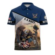 Premium US Veterans Polo Shirt BPHN100412, Gifts For US Veterans, Gifts On Memorial Day, Father's Day, Armed Forces Day, Veterans Day. - Image 11