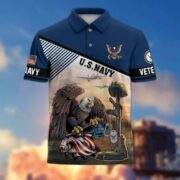 Premium US Veterans Polo Shirt BPHN100412, Gifts For US Veterans, Gifts On Memorial Day, Father's Day, Armed Forces Day, Veterans Day. - Image 11