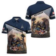 Premium US Veterans Polo Shirt BPHN100412, Gifts For US Veterans, Gifts On Memorial Day, Father's Day, Armed Forces Day, Veterans Day. - Image 34