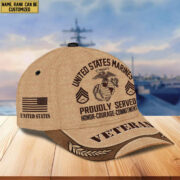 Premium US Veterans Baseball Hats BPVC230401, Custom Name, Rank, Gifts For US Veterans On Father's Day, Armed Forces Day, Independence Day, Veterans Day. - Image 15