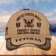 Premium US Veterans Baseball Hats BPVC230401, Custom Name, Rank, Gifts For US Veterans On Father's Day, Armed Forces Day, Independence Day, Veterans Day. - Image 8