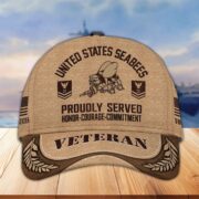 Premium US Veterans Baseball Hats BPVC230401, Custom Name, Rank, Gifts For US Veterans On Father's Day, Armed Forces Day, Independence Day, Veterans Day. - Image 11