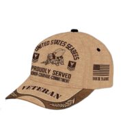 Premium US Veterans Baseball Hats BPVC230401, Custom Name, Rank, Gifts For US Veterans On Father's Day, Armed Forces Day, Independence Day, Veterans Day. - Image 13