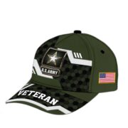 Premium US Veterans Baseball Hats BPHN220411, Gifts For US Veterans On Father's Day, Armed Forces Day, Independence Day, Veterans Day. - Image 7