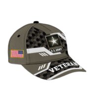 Premium US Veterans Baseball Hats BPHN220411, Gifts For US Veterans On Father's Day, Armed Forces Day, Independence Day, Veterans Day. - Image 3