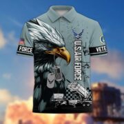 Premium US Veterans Polo Shirt BPHN230412, Gifts For US Veterans, Gifts On Memorial Day, Father's Day, Armed Forces Day, Veterans Day. - Image 23