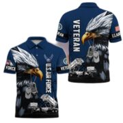 Premium US Veterans Polo Shirt BPHN230412, Gifts For US Veterans, Gifts On Memorial Day, Father's Day, Armed Forces Day, Veterans Day. - Image 28