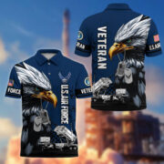 Premium US Veterans Polo Shirt BPHN230412, Gifts For US Veterans, Gifts On Memorial Day, Father's Day, Armed Forces Day, Veterans Day. - Image 28