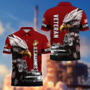 Premium US Veterans Polo Shirt BPHN230412, Gifts For US Veterans, Gifts On Memorial Day, Father's Day, Armed Forces Day, Veterans Day. - Image 19