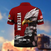 Premium US Veterans Polo Shirt BPHN230412, Gifts For US Veterans, Gifts On Memorial Day, Father's Day, Armed Forces Day, Veterans Day. - Image 39