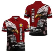 Premium US Veterans Polo Shirt BPHN230412, Gifts For US Veterans, Gifts On Memorial Day, Father's Day, Armed Forces Day, Veterans Day. - Image 40