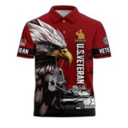 Premium US Veterans Polo Shirt BPHN230412, Gifts For US Veterans, Gifts On Memorial Day, Father's Day, Armed Forces Day, Veterans Day. - Image 35