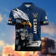 Premium US Veterans Polo Shirt BPHN230412, Gifts For US Veterans, Gifts On Memorial Day, Father's Day, Armed Forces Day, Veterans Day. - Image 11