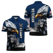 Premium US Veterans Polo Shirt BPHN230412, Gifts For US Veterans, Gifts On Memorial Day, Father's Day, Armed Forces Day, Veterans Day. - Image 13