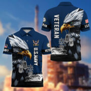 Premium US Veterans Polo Shirt BPHN230412, Gifts For US Veterans, Gifts On Memorial Day, Father's Day, Armed Forces Day, Veterans Day. - Image 13