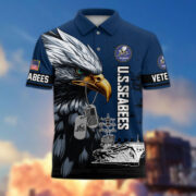 Premium US Veterans Polo Shirt BPHN230412, Gifts For US Veterans, Gifts On Memorial Day, Father's Day, Armed Forces Day, Veterans Day. - Image 14