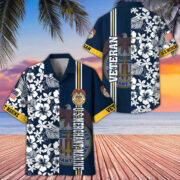 Premium US Merchant Marine Hawaiian Shirt BPVC120511 - Image 3