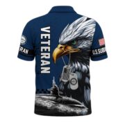 Premium US Navy Submarine Polo Shirt BPVC150511, Gifts For US Veteran - Image 2