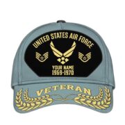 Premium US Veterans Baseball Hats BPHN080512, Custom Name, Rank, Year, Gifts For US Veterans On Father's Day, Armed Forces Day, Independence Day, Veterans Day. - Image 23