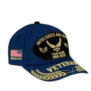 Premium US Veterans Baseball Hats BPHN080512, Custom Name, Rank, Year, Gifts For US Veterans On Father's Day, Armed Forces Day, Independence Day, Veterans Day. - Image 27