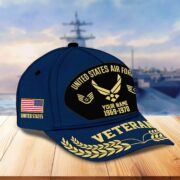 Premium US Veterans Baseball Hats BPHN080512, Custom Name, Rank, Year, Gifts For US Veterans On Father's Day, Armed Forces Day, Independence Day, Veterans Day. - Image 27