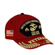 Premium US Veterans Baseball Hats BPHN080512, Custom Name, Rank, Year, Gifts For US Veterans On Father's Day, Armed Forces Day, Independence Day, Veterans Day. - Image 18
