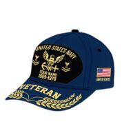 Premium US Veterans Baseball Hats BPHN080512, Custom Name, Rank, Year, Gifts For US Veterans On Father's Day, Armed Forces Day, Independence Day, Veterans Day. - Image 13