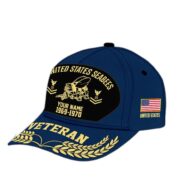Premium US Veterans Baseball Hats BPHN080512, Custom Name, Rank, Year, Gifts For US Veterans On Father's Day, Armed Forces Day, Independence Day, Veterans Day. - Image 16