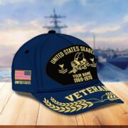 Premium US Veterans Baseball Hats BPHN080512, Custom Name, Rank, Year, Gifts For US Veterans On Father's Day, Armed Forces Day, Independence Day, Veterans Day. - Image 15