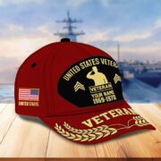 Premium US Veterans Baseball Hats BPHN080512, Custom Name, Rank, Year, Gifts For US Veterans On Father's Day, Armed Forces Day, Independence Day, Veterans Day. - Image 36