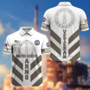 Premium US Veterans Polo Shirt BPHN280411, Gifts For US Veterans, Gifts On Father's Day, Armed Forces Day, Veterans Day. - Image 10