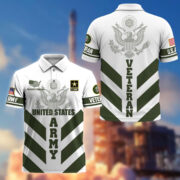 Premium US Veterans Polo Shirt BPHN280411, Gifts For US Veterans, Gifts On Father's Day, Armed Forces Day, Veterans Day. - Image 7