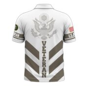 Premium US Veterans Polo Shirt BPHN280411, Gifts For US Veterans, Gifts On Father's Day, Armed Forces Day, Veterans Day. - Image 3