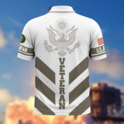 Premium US Veterans Polo Shirt BPHN280411, Gifts For US Veterans, Gifts On Father's Day, Armed Forces Day, Veterans Day. - Image 3