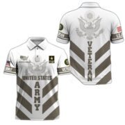 Premium US Veterans Polo Shirt BPHN280411, Gifts For US Veterans, Gifts On Father's Day, Armed Forces Day, Veterans Day. - Image 4