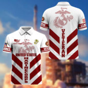 Premium US Veterans Polo Shirt BPHN280411, Gifts For US Veterans, Gifts On Father's Day, Armed Forces Day, Veterans Day. - Image 19