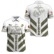 Premium US Veterans Polo Shirt BPHN280411, Gifts For US Veterans, Gifts On Father's Day, Armed Forces Day, Veterans Day. - Image 22