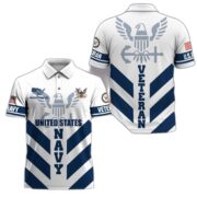 Premium US Veterans Polo Shirt BPHN280411, Gifts For US Veterans, Gifts On Father's Day, Armed Forces Day, Veterans Day. - Image 13