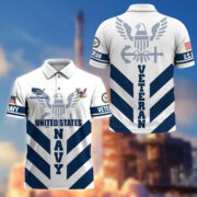 Premium US Veterans Polo Shirt BPHN280411, Gifts For US Veterans, Gifts On Father's Day, Armed Forces Day, Veterans Day. - Image 13